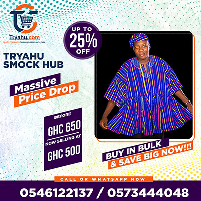 Authentic Ghanaian Smocks for Sale | Handwoven Fugu & Batakari � Tryahu